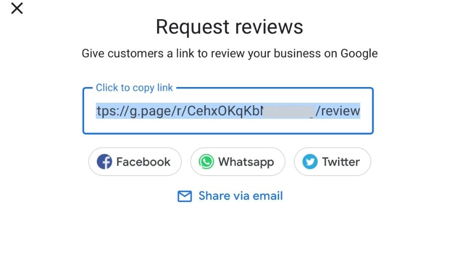 request reviews