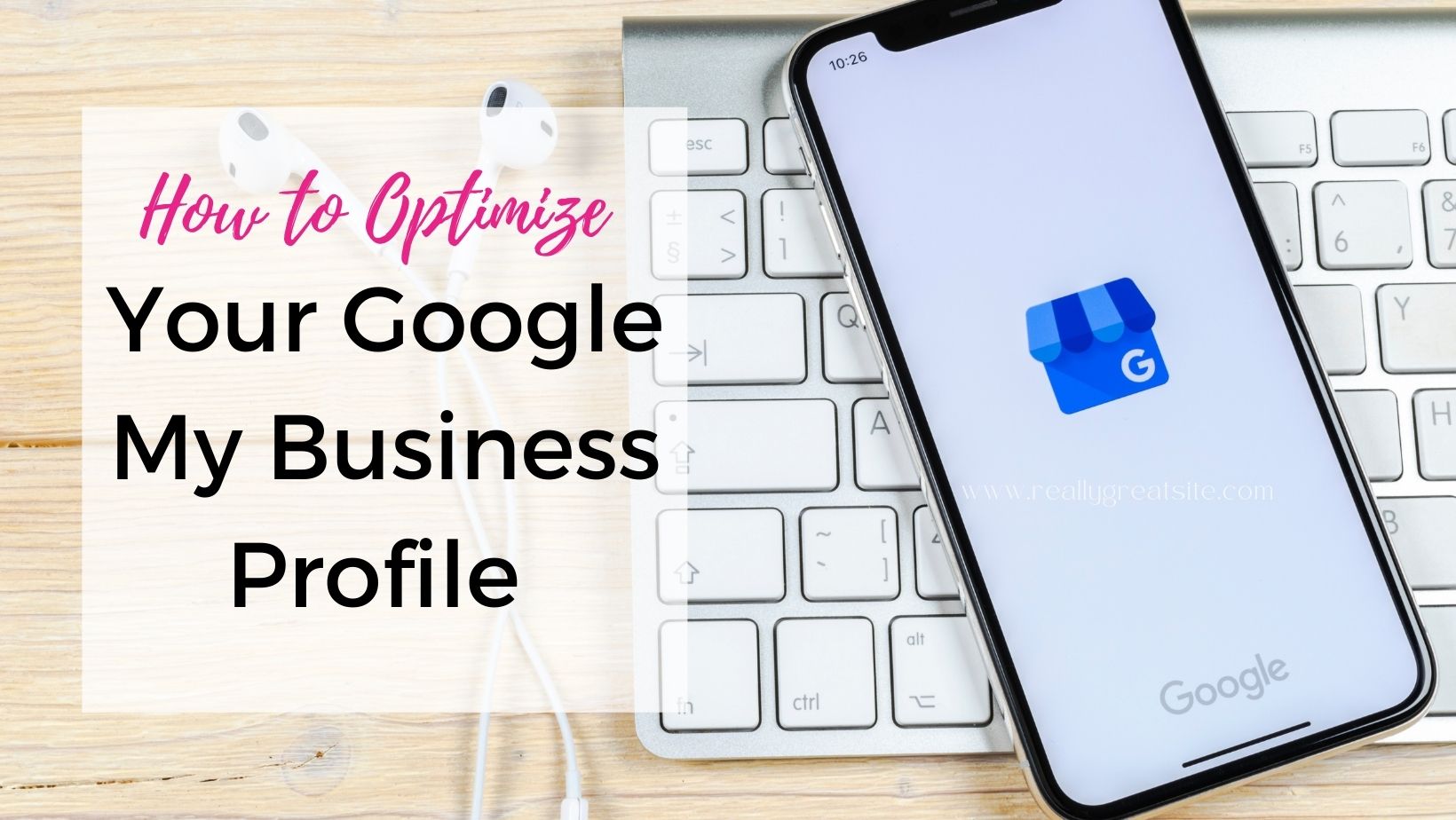 Optimize google my business for med spa